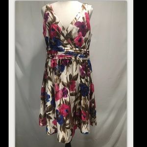 Jessica Howard Floral Fit & Flare Dress Size 12
